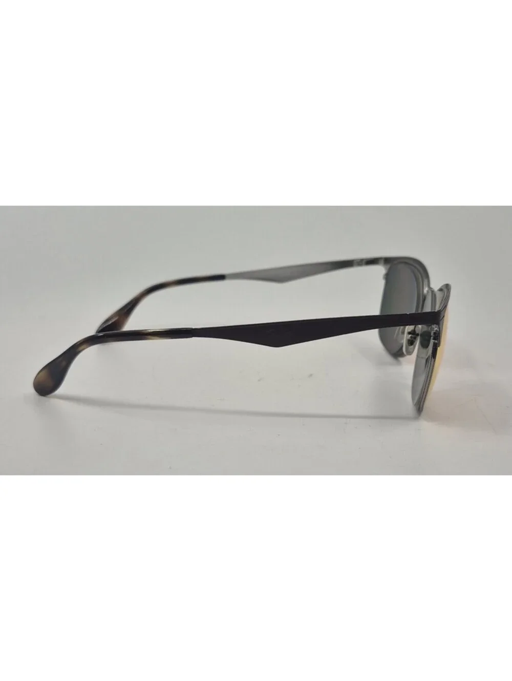 RAY BAN RB3545 9006/A8 Brown Silver Women's Aviator Mirror Sunglasses 53-19-145